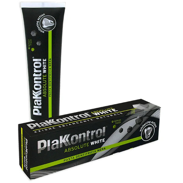 Ideco Plakkontrol Absolute White 75 ml dentifricio sbiancante