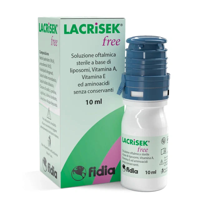 Fidia Lacrisek Free soluzione oftalmica 10 ml Dispositivo medico