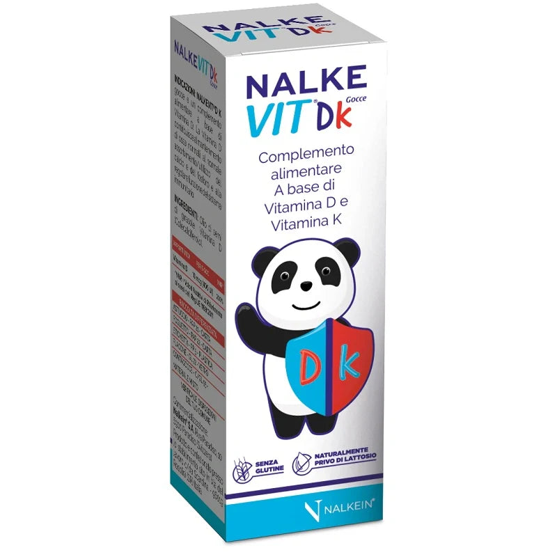 Nalkevit DK Gocce 9 ml, integratore con Vitamina D3 e K1