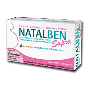 Italfarmaco Natalben Supra 90 capsule molli Integratori