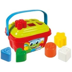 Clementoni Secchiello forme e colori 15x24x15 cm Giocattoli