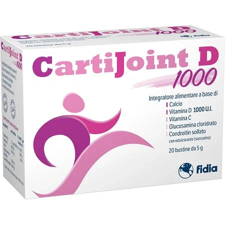 Fidia CartiJoint D 1000 20 Bustine Integratore Ossa