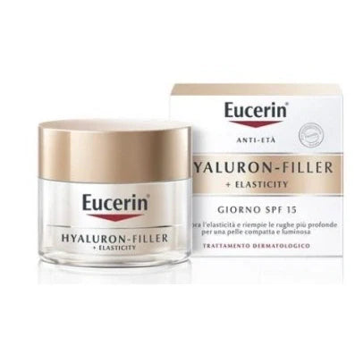 Eucerin Hyal Filler Elasticity Giorno 50 ml, crema antirughe, cosmetici