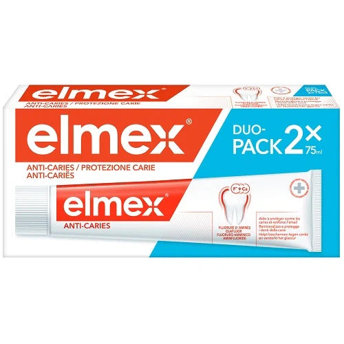Colgate-Palmolive Elmex Protezione Carie 2x75ml Dentifricio