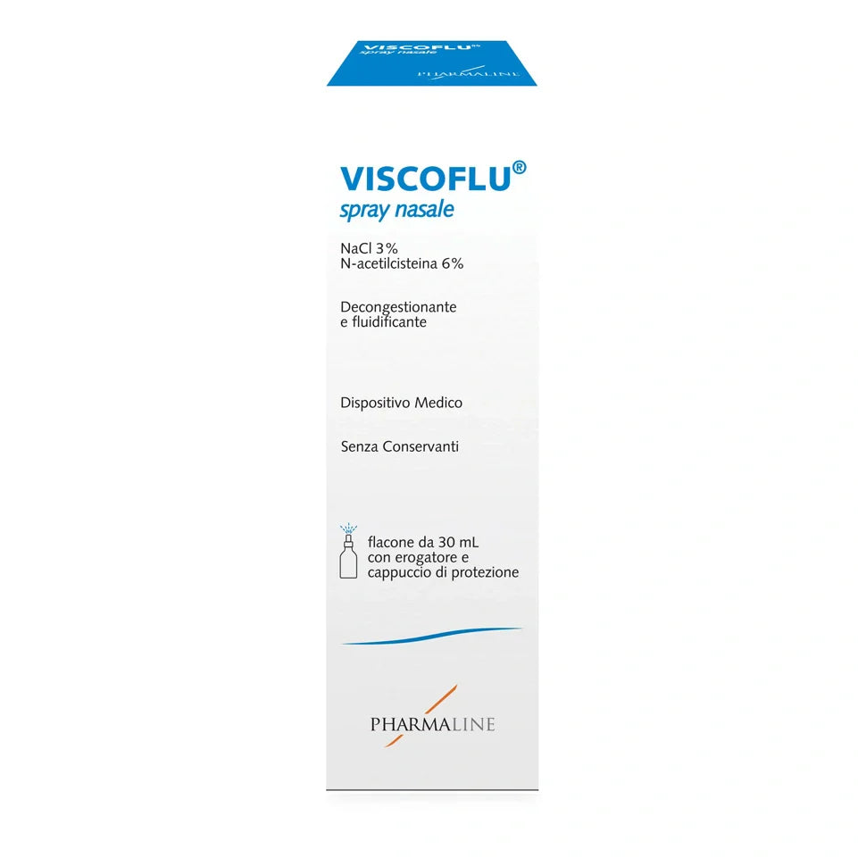 Pharma Line Viscoflu Spray Nasale 30ml Dispositivo medico