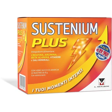 A.Menarini Sustenium Plus 22 Bustine 176g Parafarmaco