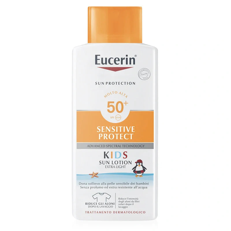 Eucerin Sun Kids Lotion SPF50+, 400 ml, protezione solare per bambini