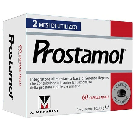 A.Menarini Prostamol 60 capsule molli Integratori prostata