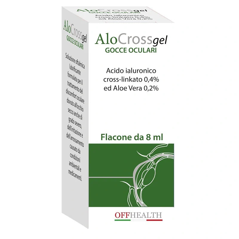 Offhealth Alocross Gocce Oculari 8ml Dispositivo medico