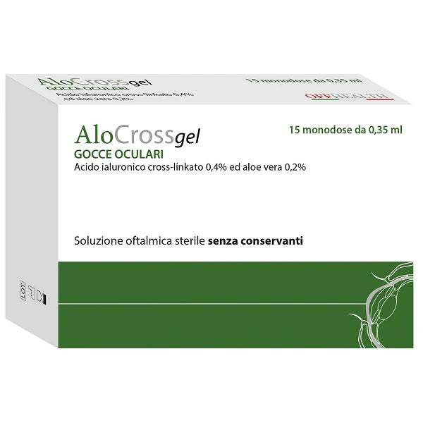Offhealth AloCross Monodose Soluzione Oftalmica 15 flaconi Dispositivo medico