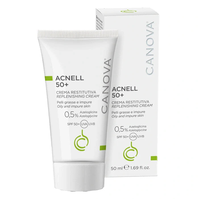 Canova Crema Gel Acnell 50+, 50 ml, Cosmetici