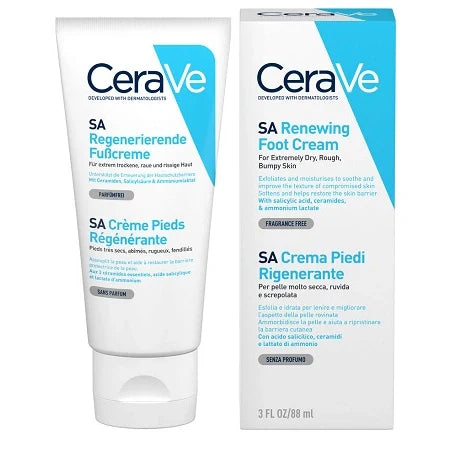 Cerave Crema Piedi Rigenerante 88 ml, Parafarmaci