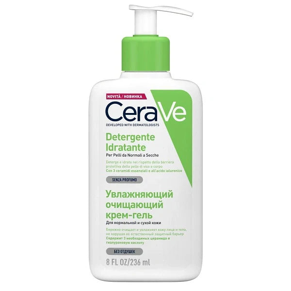 Cerave Detergente Idratante 236 ml, Detergenti, Cura della pelle