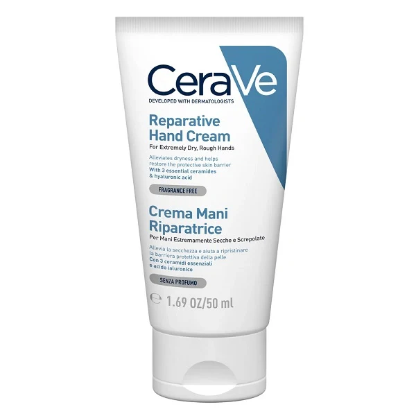Cerave Crema Mani 50 ml, cosmetico idratante per mani