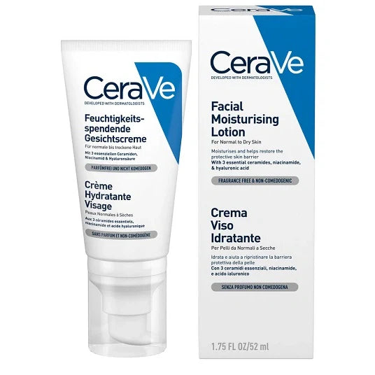 Cerave Crema Viso Idratante 50 ml, Cosmetici