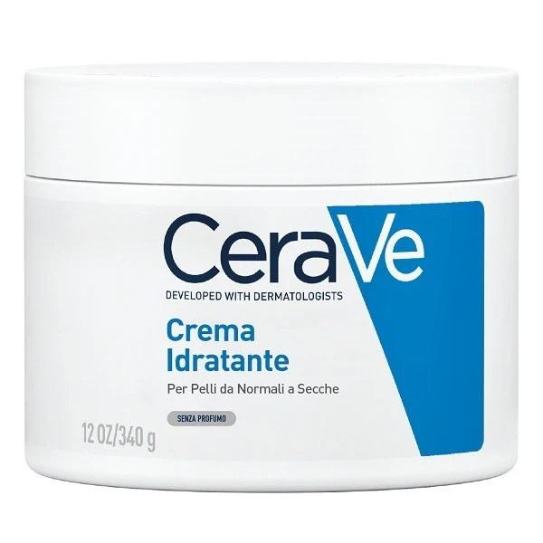 Cerave Crema Idratante 340g, cosmetico per il viso