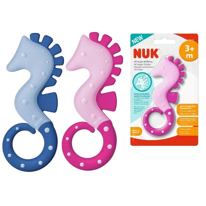 Nuk Anello Dentizione Cavalluccio 1pz, Dispositivo medico per bambini