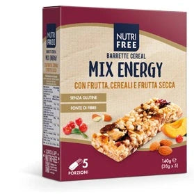 Nutrifree Barrette Cereal Mix Energy 140 g Snack
