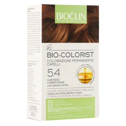 Bioclin Bio Colorist 5,4 Castano Chiaro Rame, Tinte, Parafarmaco