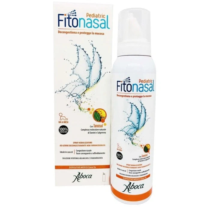 Aboca Fitonasal Pediatric Spray 125 ml Dispositivo medico
