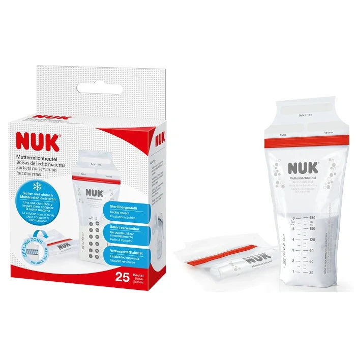 Nuk Saccche per Latte 25pz, Accessori per l'alimentazione