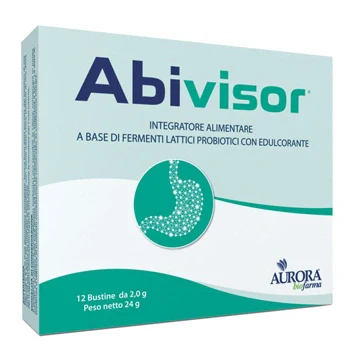 Aurora Biofarma Abivisor 12 Bustine Fermenti Lattici