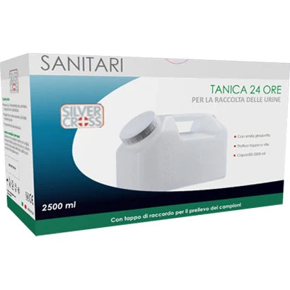 Comifar Distribuzione Contenitore Urina Sterile Silver Cross 2500 ml Dispositivo medico