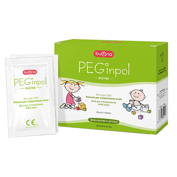 Buona Peginpole Macrogol 3350 20 Bustine Dispositivo Medico