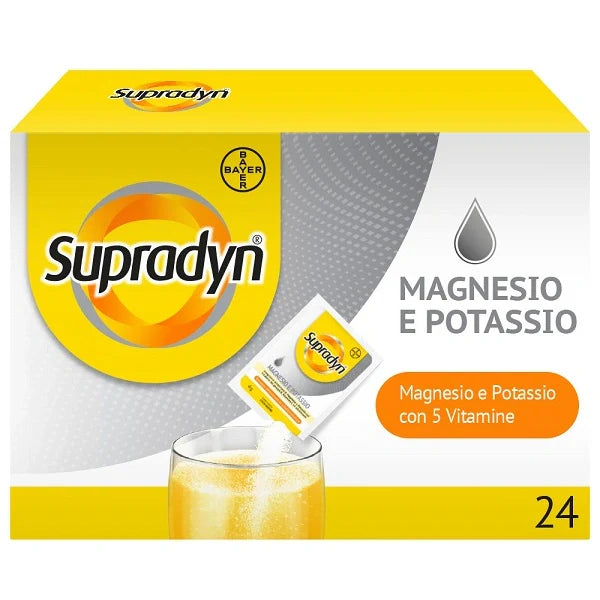 Bayer Supradyn Magnesio e Potassio 24 Bustine Integratori