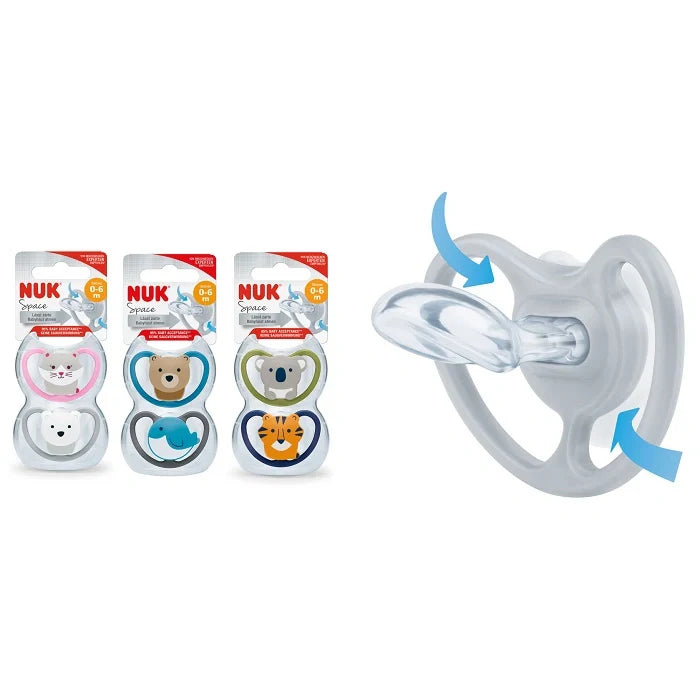 Nuk Succhietto Space Silicone 0-6 mesi, Dispositivi medici