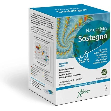 Aboca Natura Mix Advanced Sostegno 20 bustine Integratori