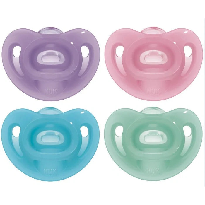 Nuk Succhietto Sensitive 6-18 mesi 2pz, succhietti per bambini