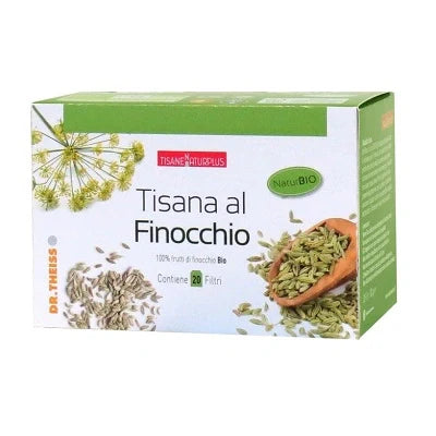 Naturplus Tisana Finocchio 20 Filtri, Integratori, Benessere digestivo