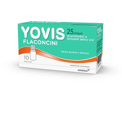 Alfasigma Yovis Fermenti Lattici 10 Flaconcini Parafarmaco