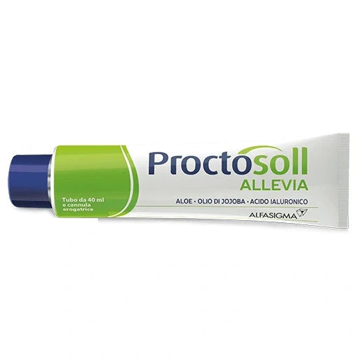 Alfasigma Proctosoll Allevia Gel 40 ml Dispositivo medico