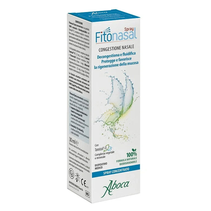 Aboca Fitonasal Spray Concentrato 30 ml Dispositivo medico