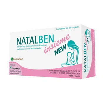 Italfarmaco Natalben Insieme New 60 cps Integratore Allattamento