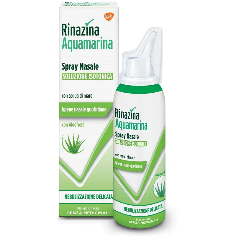 Haleon Rinazina Aquamarina Spray Nasale 100 ml Dispositivo medico