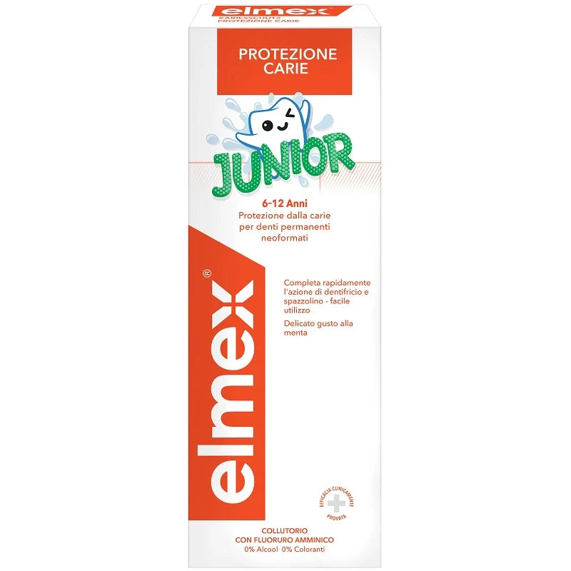 Elmex collutorio junior 400 ml, Collutori, Colgate-Palmolive