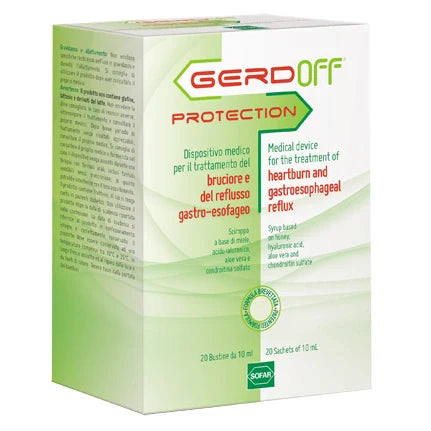 Alfasigma Gerdoff Protection Sciroppo 20 Bustine Dispositivo Medico
