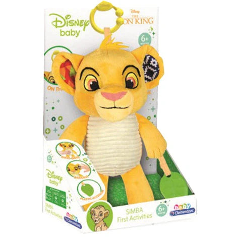 Clementoni Lion King Activity Plush, peluche interattivo, giocattolo per bambini