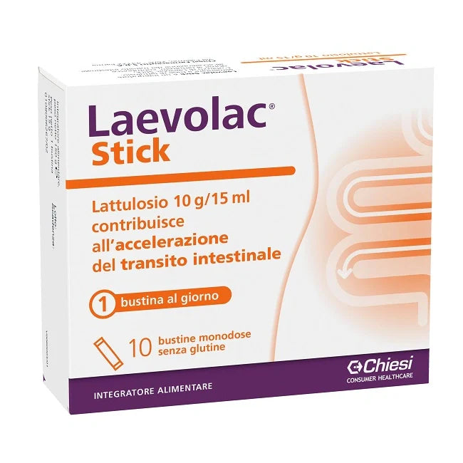 Chiesi Laevolac Stick 10 Bustine Parafarmaco