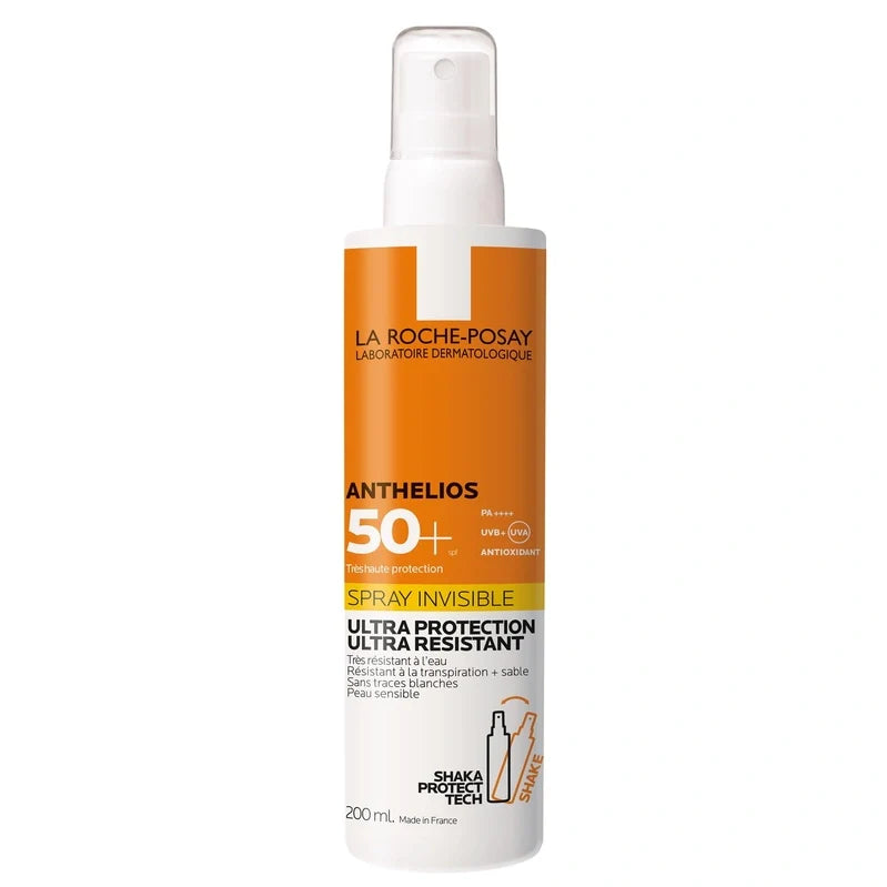 La Roche Posay Anthelios Spray Shaka 200 ml, protezione solare, cosmetici
