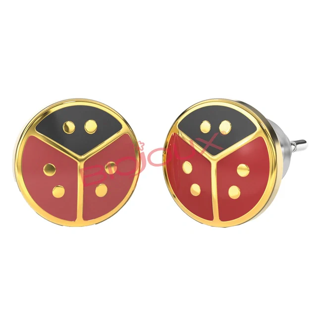 Sanico Orecchini Baby Ladyb Gold Plated Parafarmaci