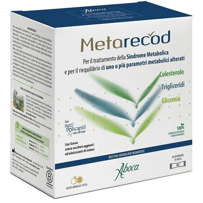 Aboca Metarecod 40 bustine granulari 2,5g Dispositivo medico