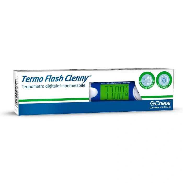 Clenny Termo Flash 10s, termometro predittivo waterproof, dispositivo medico