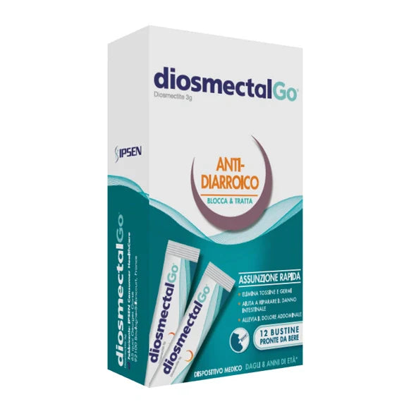 Montefarmaco DiosmectalGo 12 bustine Dispositivo medico