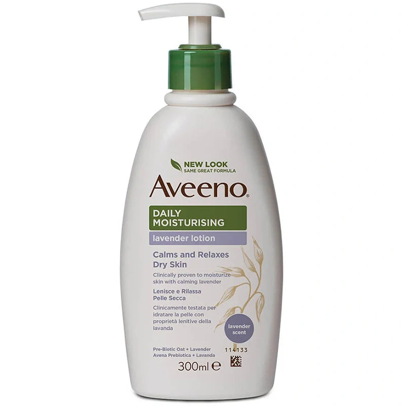 Aveeno Crema Idratante Corpo Lavanda 300 ml Cosmetici