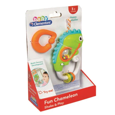 Clementoni Sonaglio Camaleonte Interattivo - Giocattoli prima infanzia