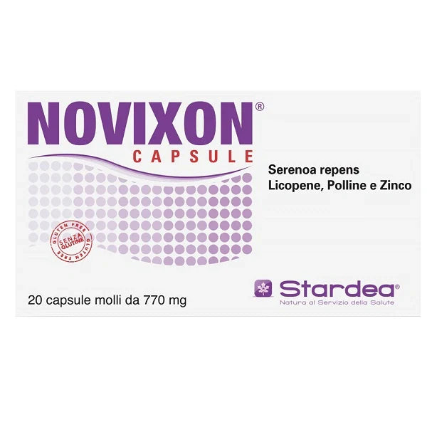 Stardea Novixon 20 cps molli, integratore prostata, capsule